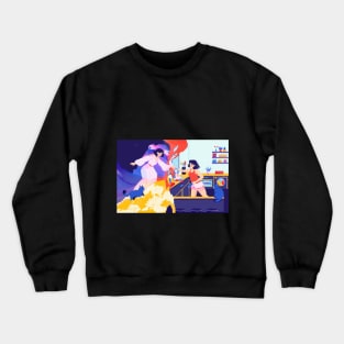 Follow Happiness Crewneck Sweatshirt